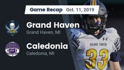 Recap: Grand Haven  vs. Caledonia  2019