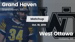 Matchup: Grand Haven High vs. West Ottawa  2019