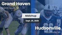 Matchup: Grand Haven High vs. Hudsonville  2020
