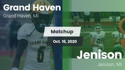 Matchup: Grand Haven High vs. Jenison   2020