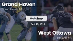 Matchup: Grand Haven High vs. West Ottawa  2020