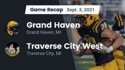 Recap: Grand Haven  vs. Traverse City West  2021