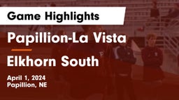 Papillion-La Vista  vs Elkhorn South  Game Highlights - April 1, 2024
