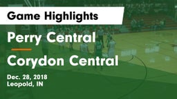 Perry Central  vs Corydon Central  Game Highlights - Dec. 28, 2018