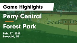 Perry Central  vs Forest Park  Game Highlights - Feb. 27, 2019