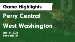 Perry Central  vs West Washington  Game Highlights - Jan. 8, 2021