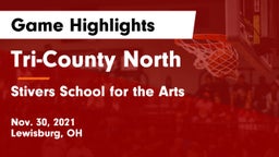 Tri-County North  vs Stivers School for the Arts  Game Highlights - Nov. 30, 2021
