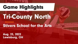 Tri-County North  vs Stivers School for the Arts  Game Highlights - Aug. 23, 2022
