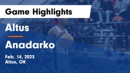 Altus  vs Anadarko  Game Highlights - Feb. 14, 2023
