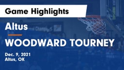 Altus  vs WOODWARD TOURNEY Game Highlights - Dec. 9, 2021