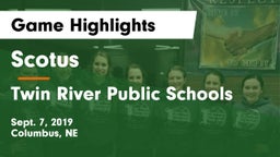 Scotus  vs Twin River Public Schools Game Highlights - Sept. 7, 2019