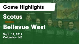 Scotus  vs Bellevue West Game Highlights - Sept. 14, 2019