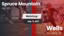 Matchup: Spruce Mountain vs. Wells  2017