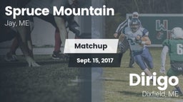 Matchup: Spruce Mountain vs. Dirigo  2017