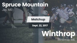 Matchup: Spruce Mountain vs. Winthrop  2017