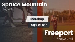 Matchup: Spruce Mountain vs. Freeport  2017