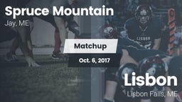 Matchup: Spruce Mountain vs. Lisbon  2017