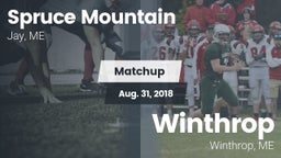 Matchup: Spruce Mountain vs. Winthrop  2018