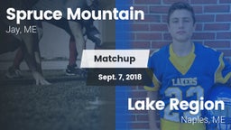Matchup: Spruce Mountain vs. Lake Region  2018