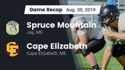 Recap: Spruce Mountain  vs. Cape Elizabeth  2019