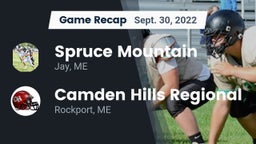 Recap: Spruce Mountain  vs. Camden Hills Regional  2022
