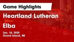 Heartland Lutheran  vs Elba  Game Highlights - Jan. 18, 2020