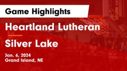 Heartland Lutheran  vs Silver Lake  Game Highlights - Jan. 6, 2024