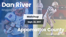 Matchup: Dan River High vs. Appomattox County  2017