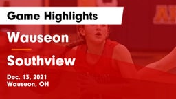Wauseon  vs Southview  Game Highlights - Dec. 13, 2021