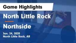 North Little Rock  vs Northside  Game Highlights - Jan. 24, 2020