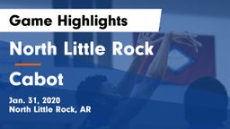 North Little Rock  vs Cabot  Game Highlights - Jan. 31, 2020
