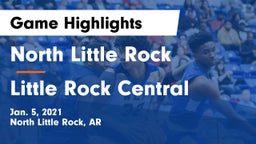North Little Rock  vs Little Rock Central  Game Highlights - Jan. 5, 2021