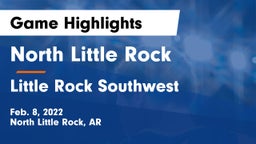 North Little Rock  vs Little Rock Southwest  Game Highlights - Feb. 8, 2022