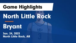 North Little Rock  vs Bryant  Game Highlights - Jan. 24, 2023
