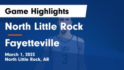 North Little Rock  vs Fayetteville  Game Highlights - March 1, 2023