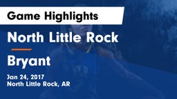 North Little Rock  vs Bryant  Game Highlights - Jan 24, 2017