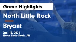 North Little Rock  vs Bryant  Game Highlights - Jan. 19, 2021