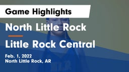 North Little Rock  vs Little Rock Central  Game Highlights - Feb. 1, 2022