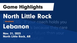 North Little Rock  vs Lebanon  Game Highlights - Nov. 21, 2023