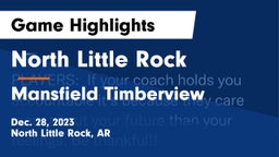 North Little Rock  vs Mansfield Timberview  Game Highlights - Dec. 28, 2023