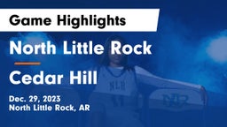 North Little Rock  vs Cedar Hill  Game Highlights - Dec. 29, 2023