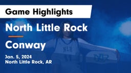 North Little Rock  vs Conway  Game Highlights - Jan. 5, 2024