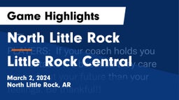 North Little Rock  vs Little Rock Central  Game Highlights - March 2, 2024