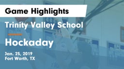 Trinity Valley School vs Hockaday  Game Highlights - Jan. 25, 2019