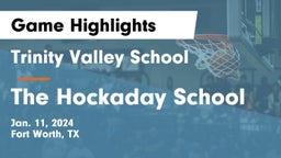 Trinity Valley School vs The Hockaday School Game Highlights - Jan. 11, 2024