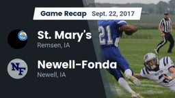 Recap: St. Mary's  vs. Newell-Fonda  2017