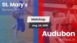 Matchup: St. Mary's High vs. Audubon  2018