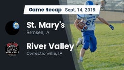 Recap: St. Mary's  vs. River Valley  2018