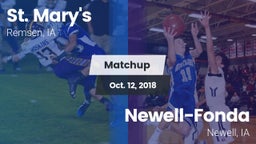 Matchup: St. Mary's High vs. Newell-Fonda  2018