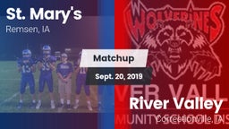 Matchup: St. Mary's High vs. River Valley  2019